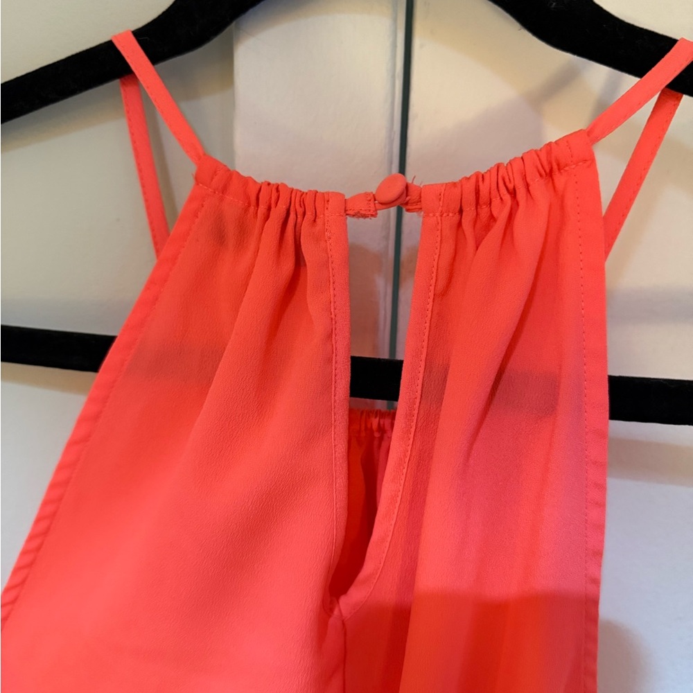 NWOT American Eagle Outfitters Pink Halter Sundress Sleeveless - Picture 5 of 6